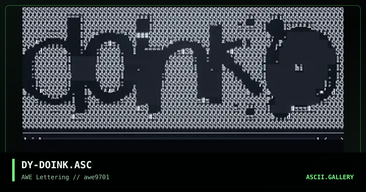 Doink, by discyple, 1997