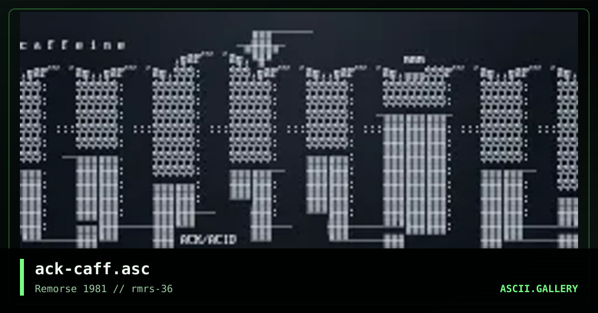 caffeine, by ack, 1998