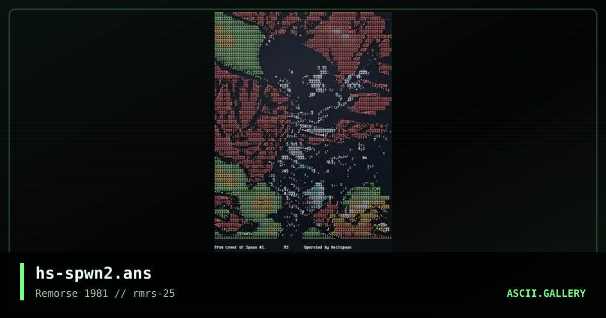 hs-spwn2.ans, by hellspawn, 1998