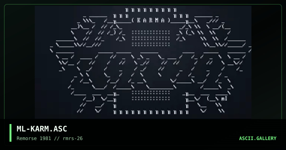 Karma, by mjolnir, 1998