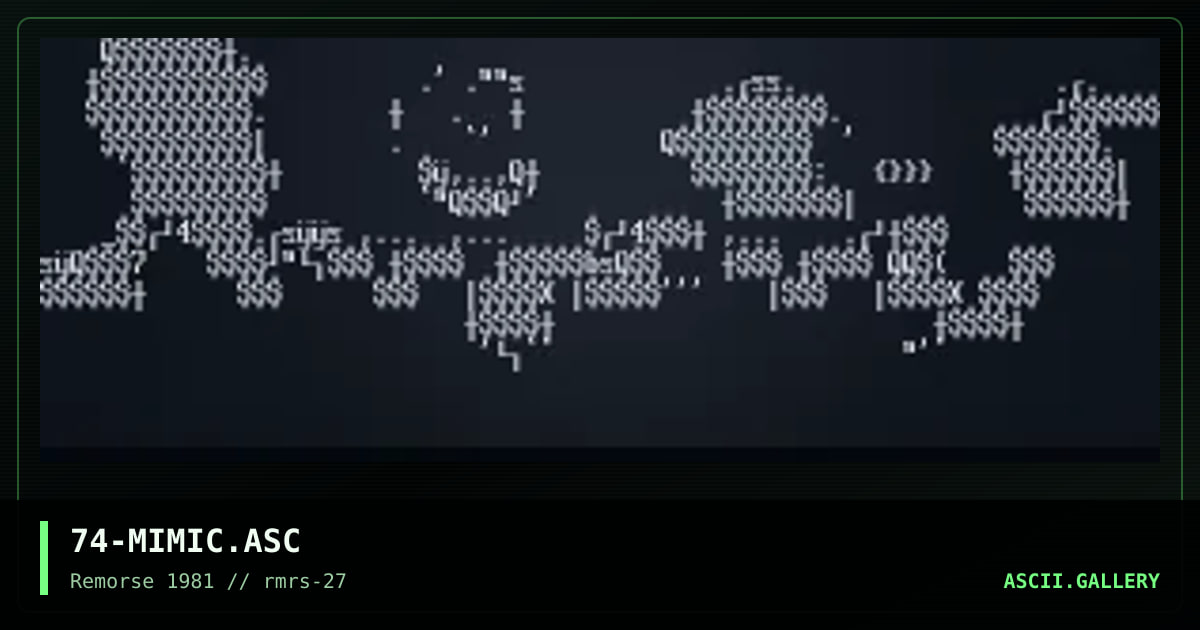 Mimic, by discofunk 1974, 1998