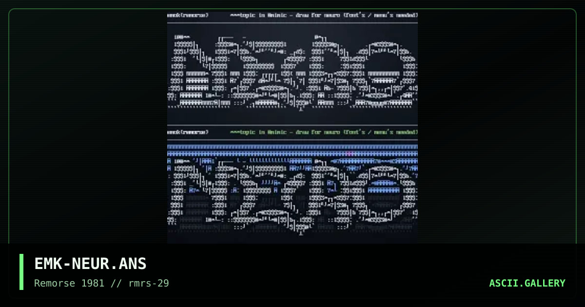neuro, by emok, 1999