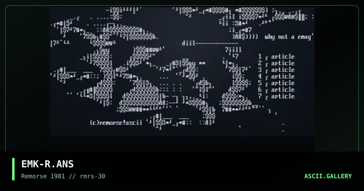 EMK-R.ANS, by emok, 1999