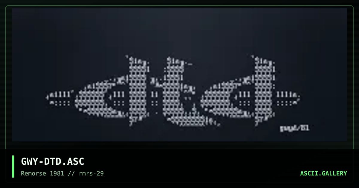 dtd, by gwydian, 1999