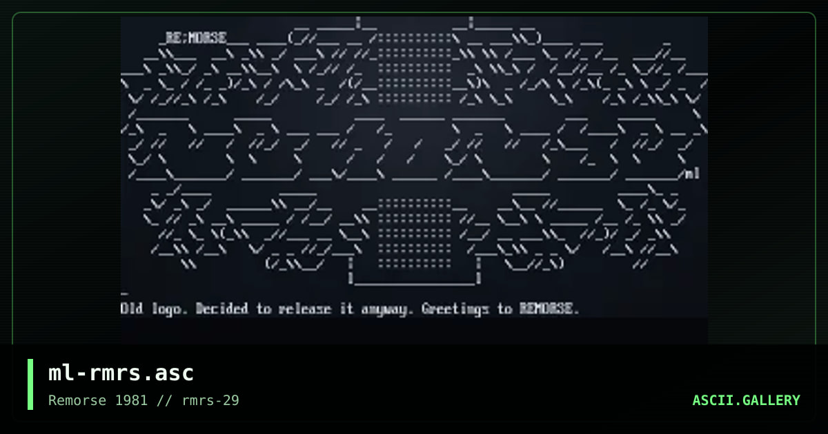 Remorse, by mjolnir, 1999