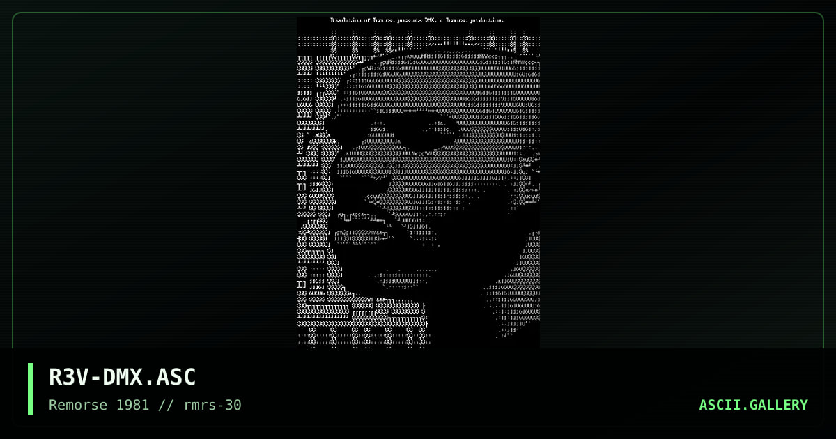 R3V-DMX.ASC, by revolution, 1999