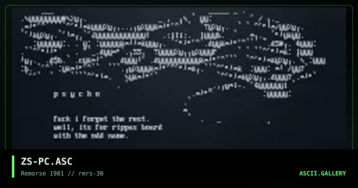 ZS-PC.ASC, by zerostar, 1999