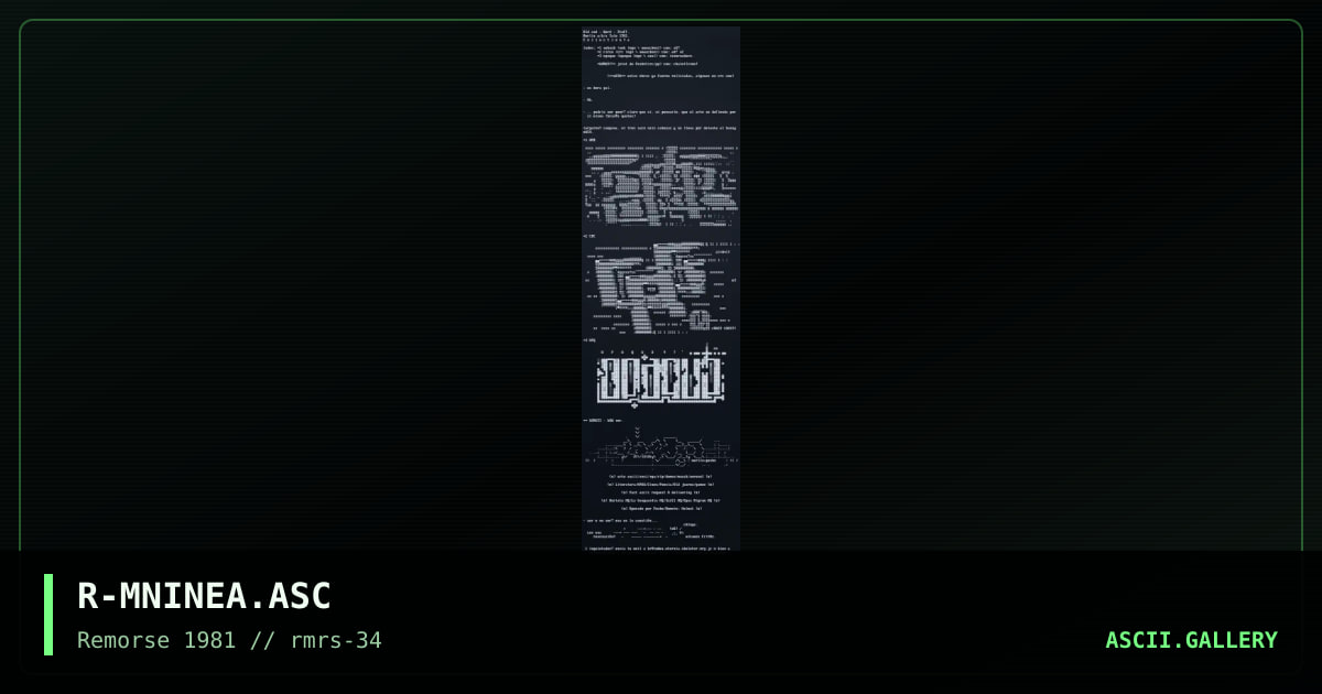 R-MNINEA.ASC, by merlin, 1999