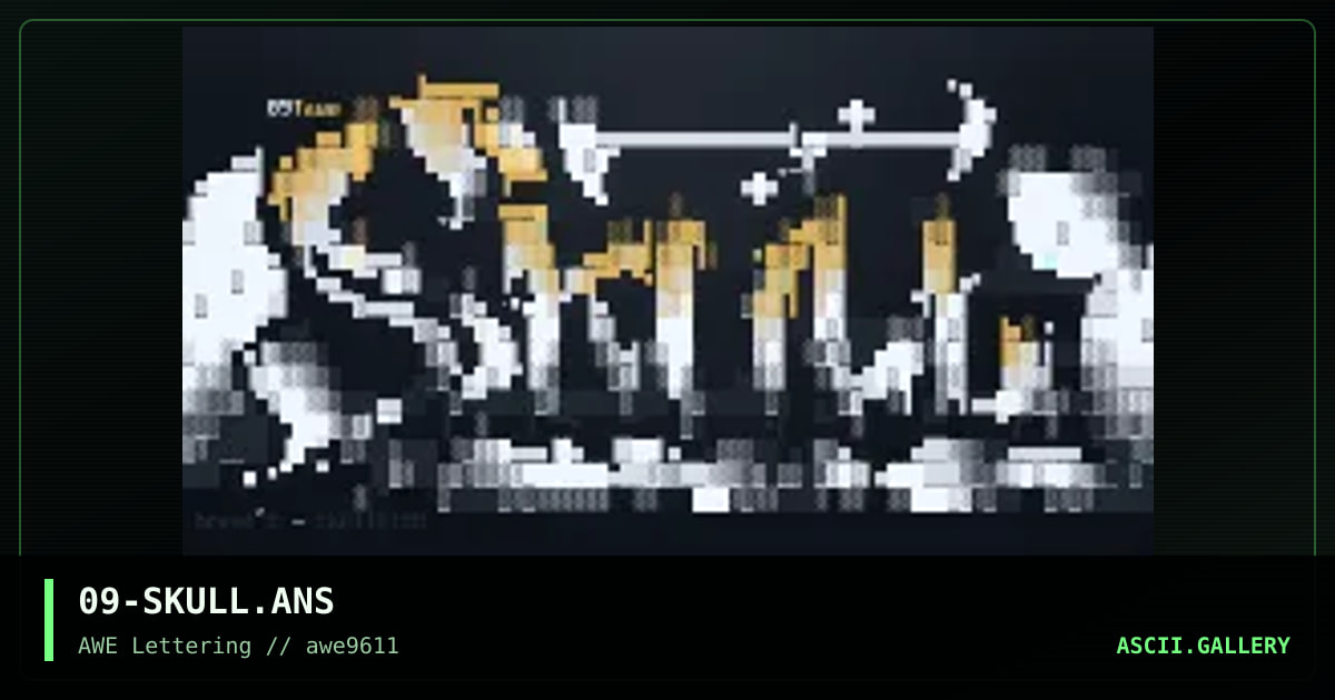 SkullFish, by fluor, 1996