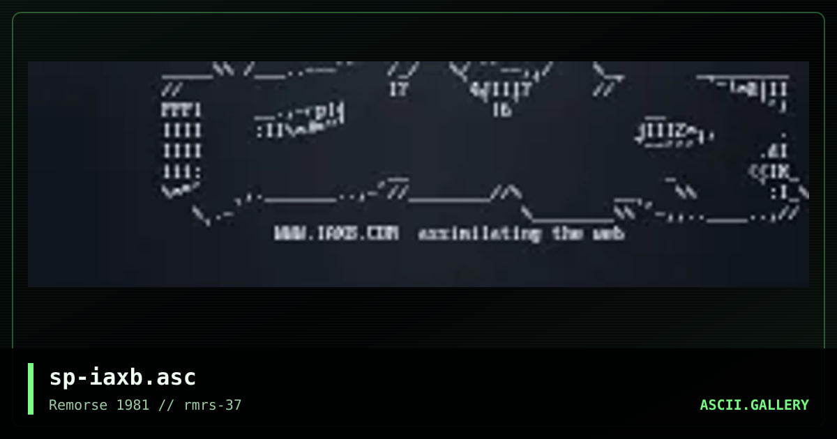 www.iaxb.com, by spinsane, 2000