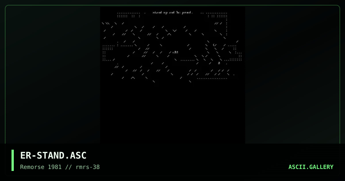 ER-STAND.ASC, by erupt, 2000