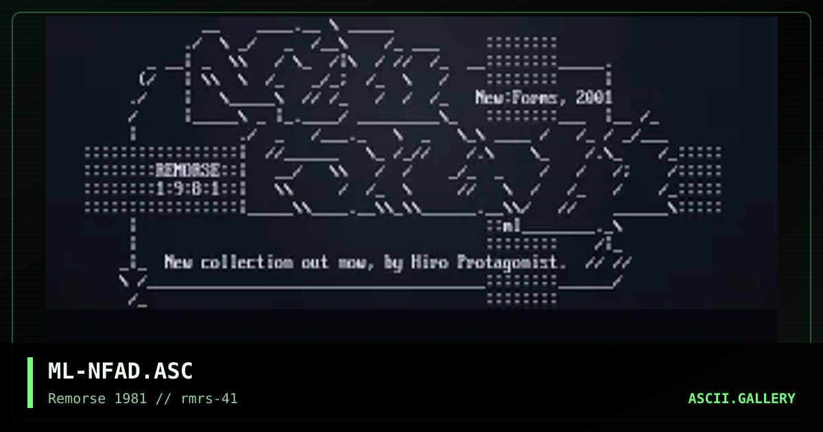 new forms, by mjolnir, 2001
