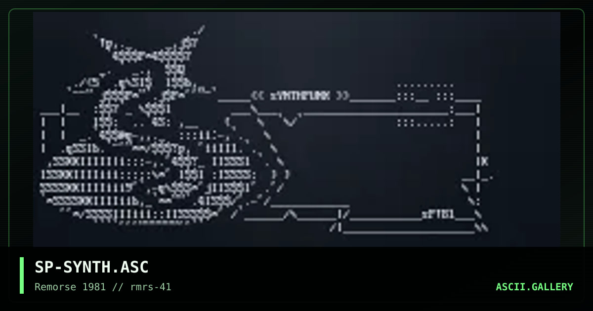 synthpunk .sig, by spinsane, 2001