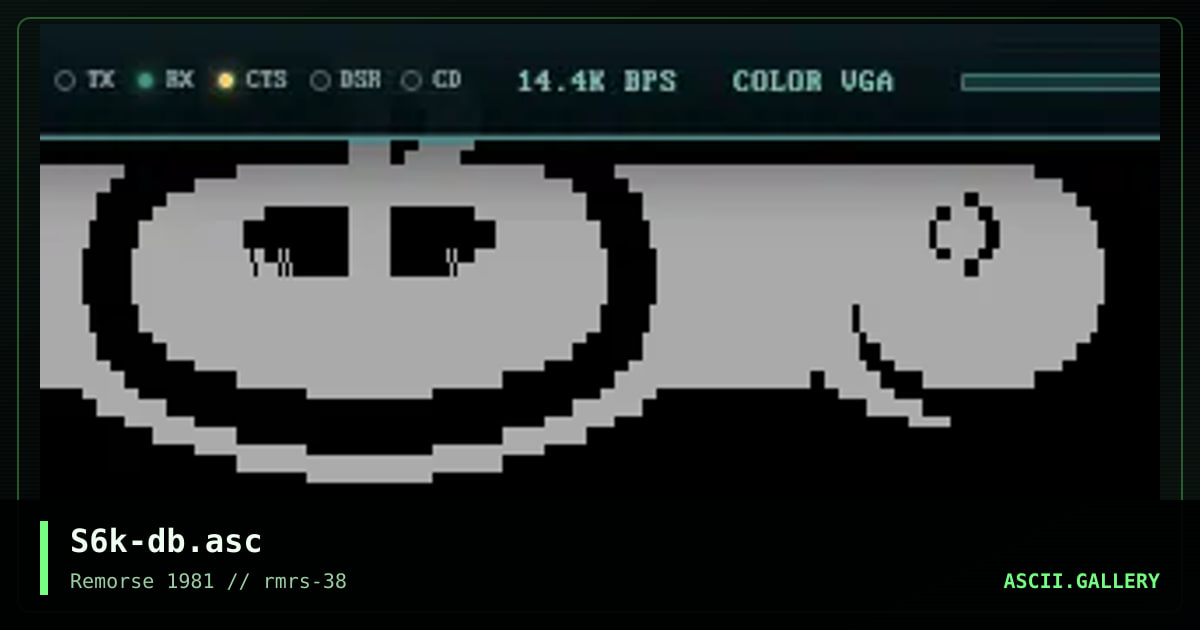S6k-db.asc, by sinister 6000, 2000