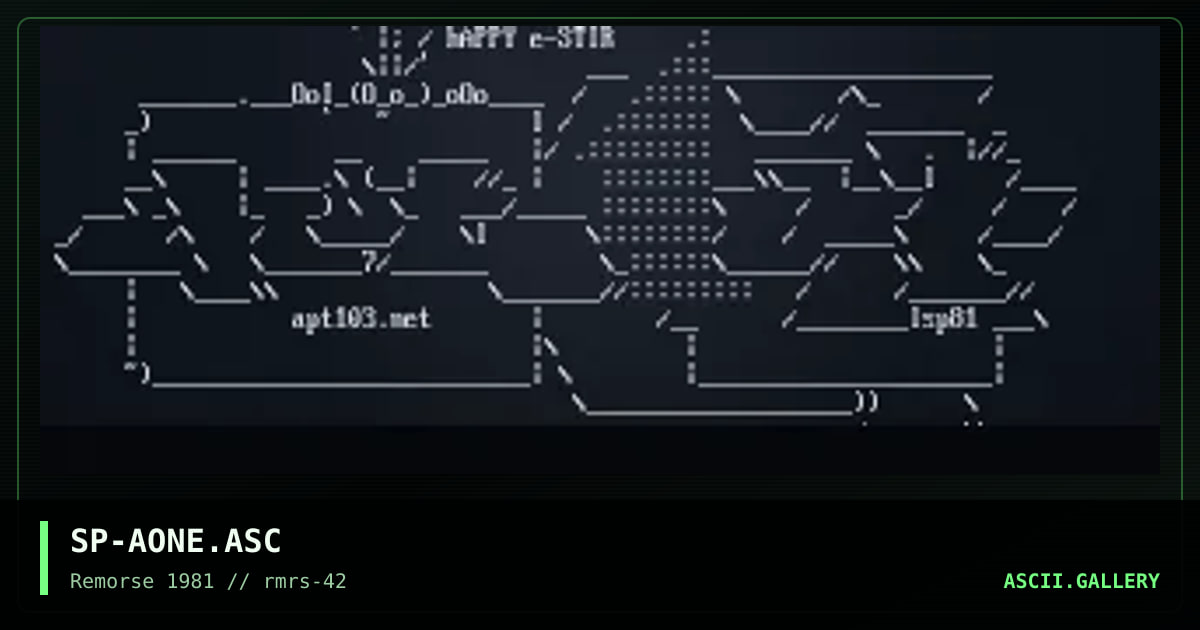 apt103.net, by spinsane, 2001