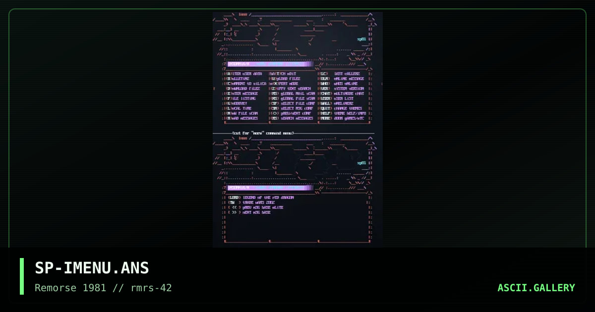 inso/x menu set, by spinsane, 2001