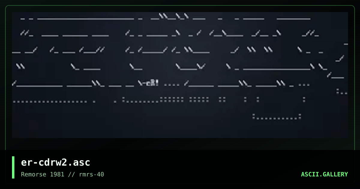 er-cdrw2.asc, by erupt, 2001