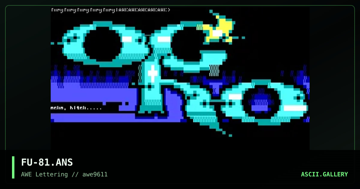 Ocho, by fury, 1996