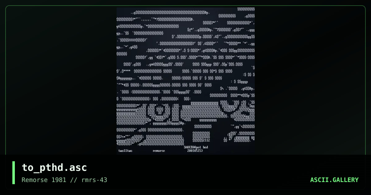 to_pthd.asc, by talo, 2001
