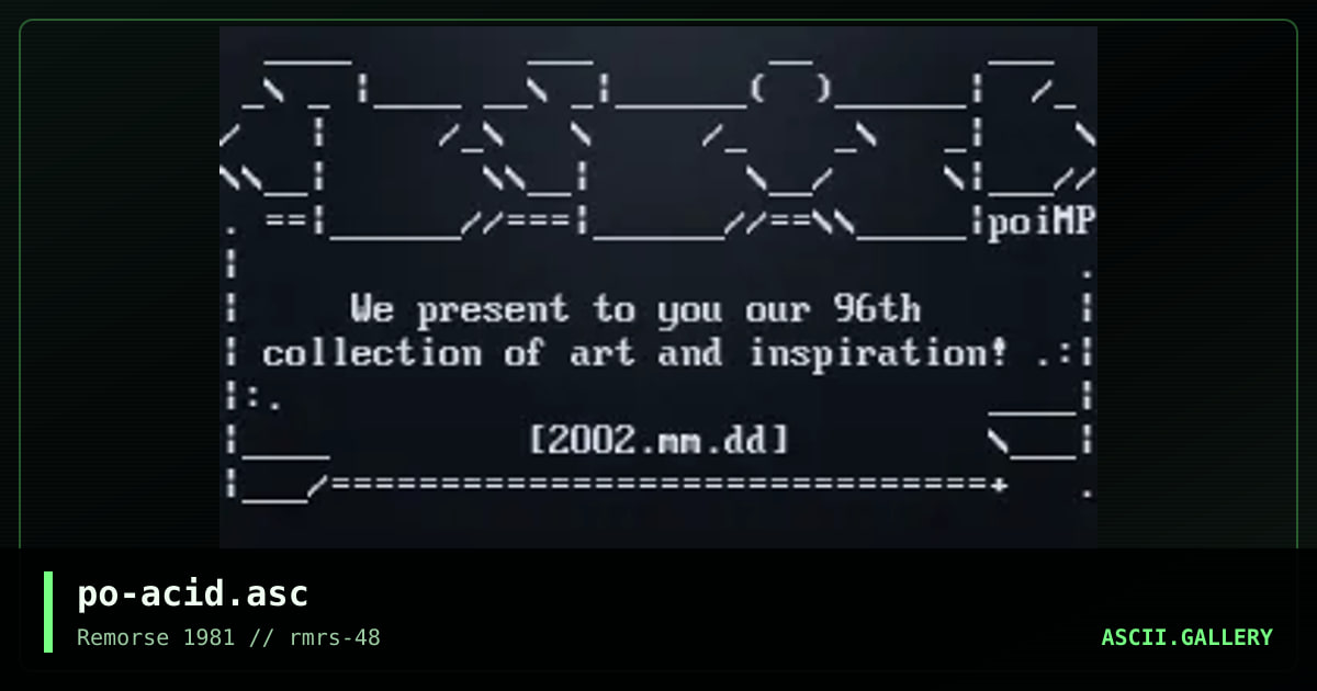 po-acid.asc, by pogue, 2003