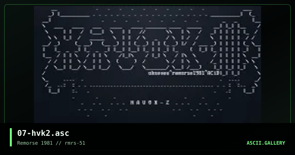 07-hvk2.asc, by ohseven, 2003