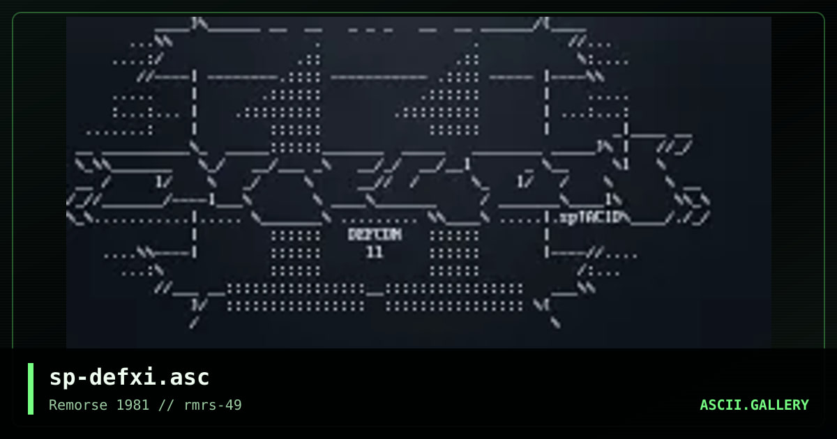 Defcon 11 promo, by spinsane, 2003