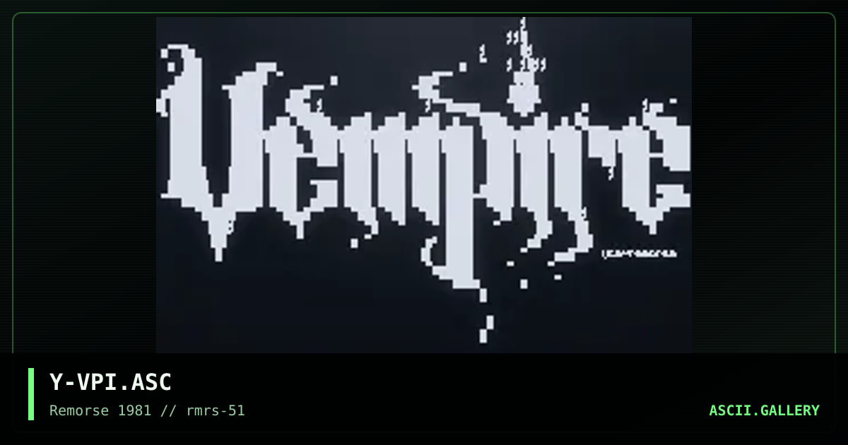 Y-VPI.ASC, by yce, 2003