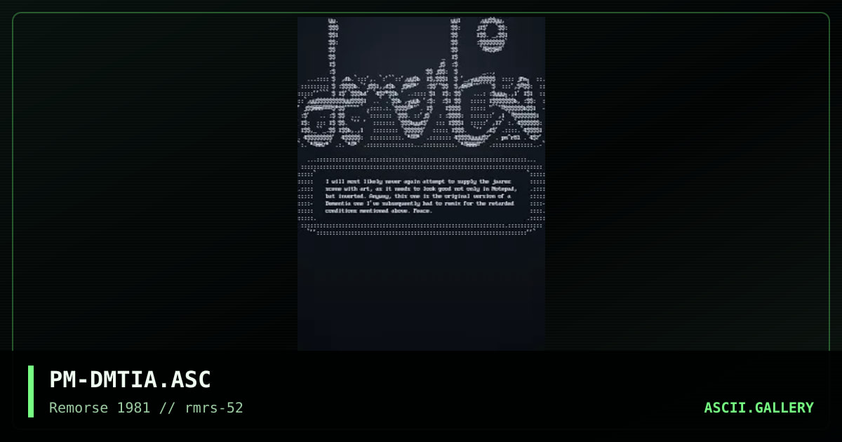 Dementia, by polymorph, 2004