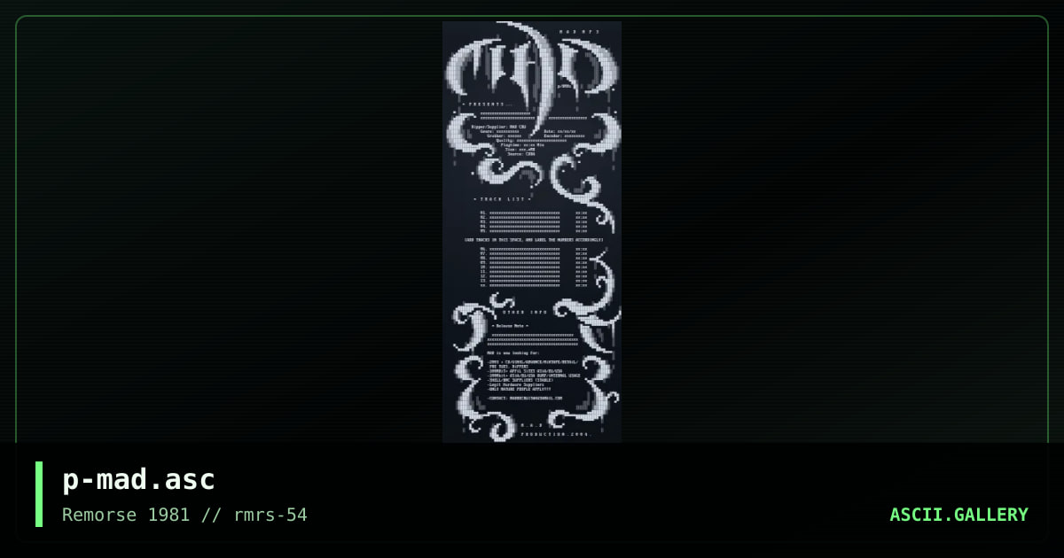 p-mad.asc, by peps, 2004