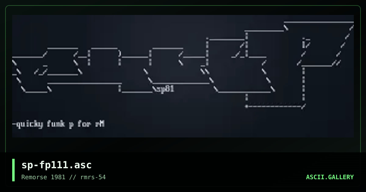 sp-fp111.asc, by spinsane, 2004