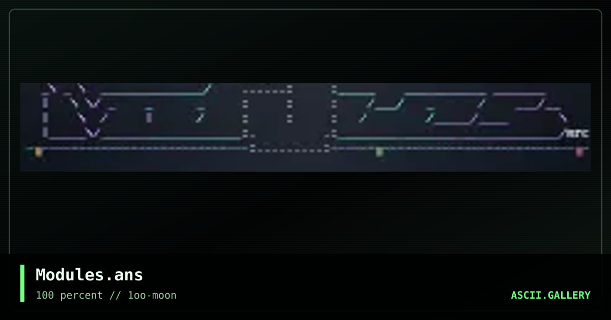 Modules.ans, by miracle, 1997
