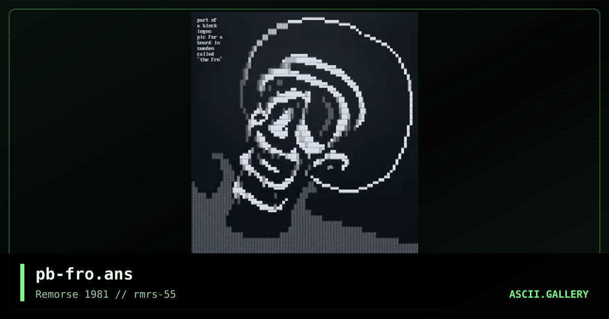 pb-fro.ans, by polygon breasts, 2004