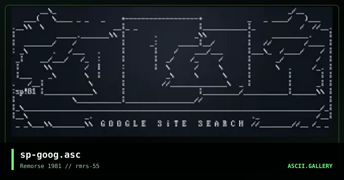 sp-goog.asc, by spinsane, 2004
