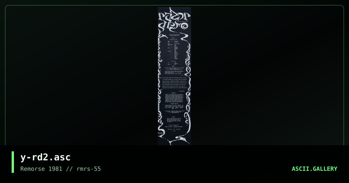 y-rd2.asc, by yce, 2004