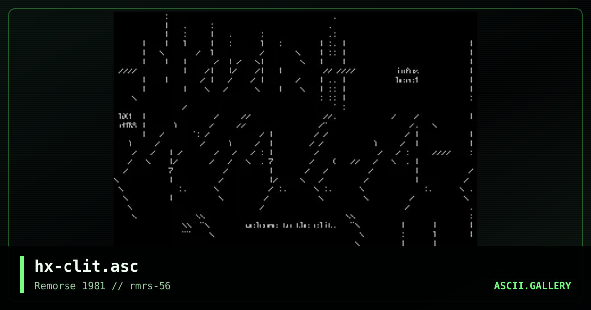 hx-clit.asc, by haliphax, 2005