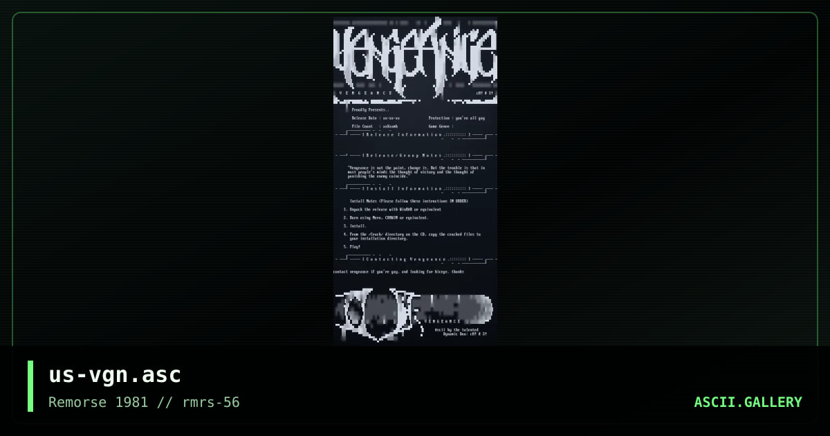 us-vgn.asc, by scour, 2005