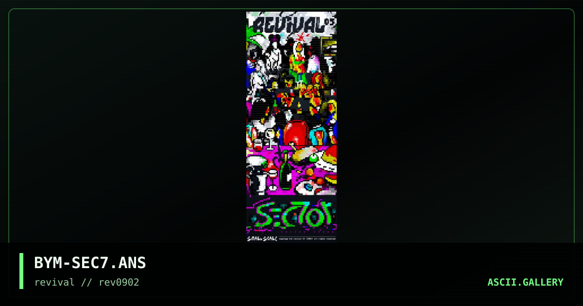 sector7, by big yellow man, 2002