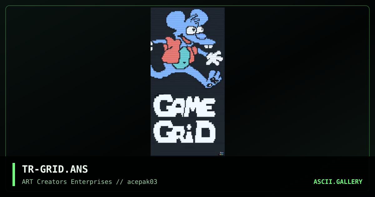 TR-GRID.ANS, by tron, 1993