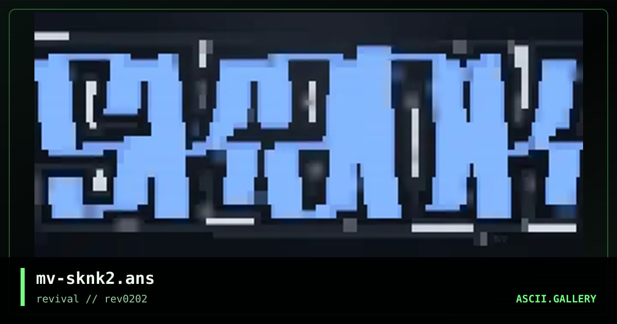 mv-sknk2.ans, by mr violent, 2002