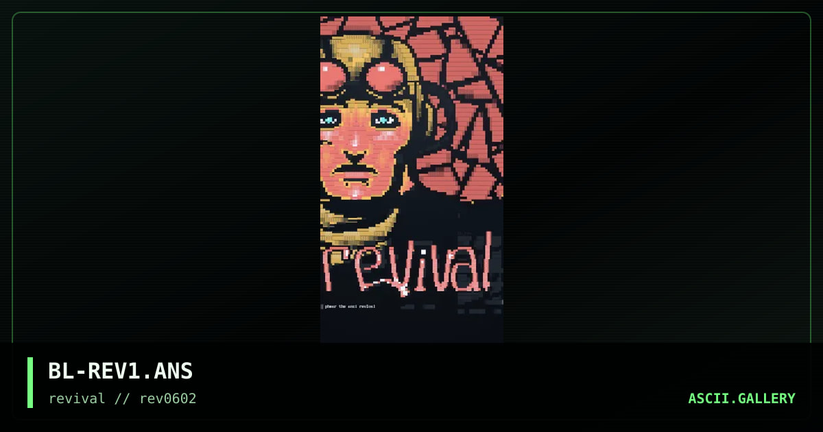 Revival, by black lightning, 2002