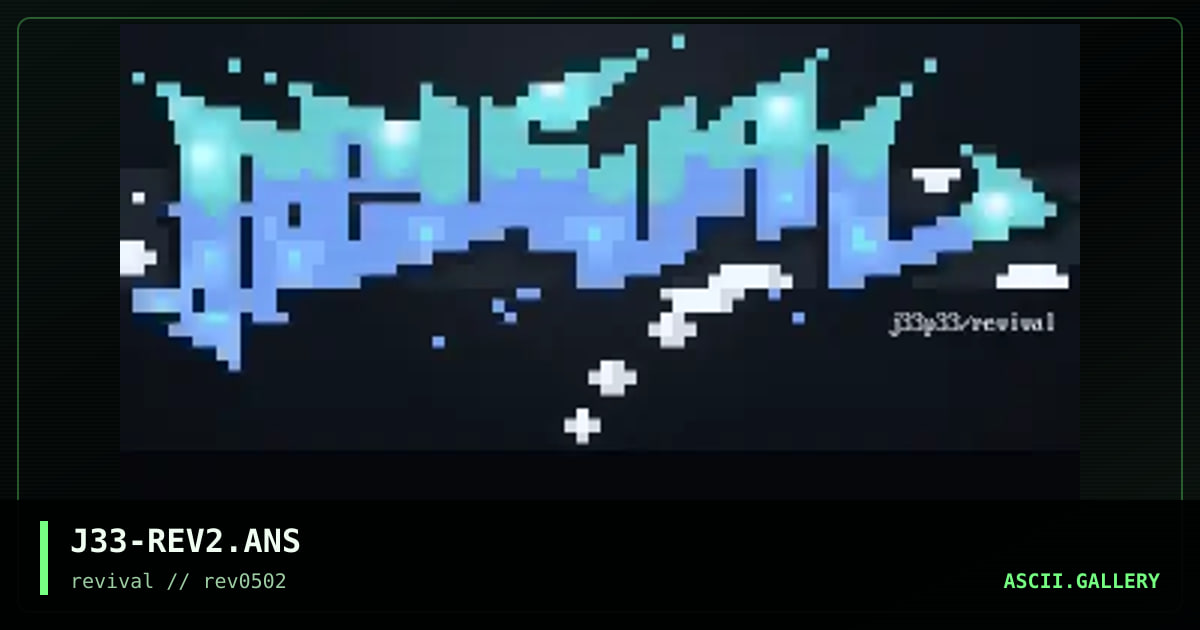 blue revival logo, by jeepee, 2002