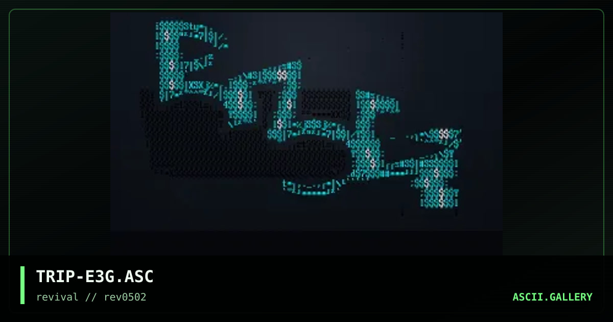 e3g, by tripulogic, 2002