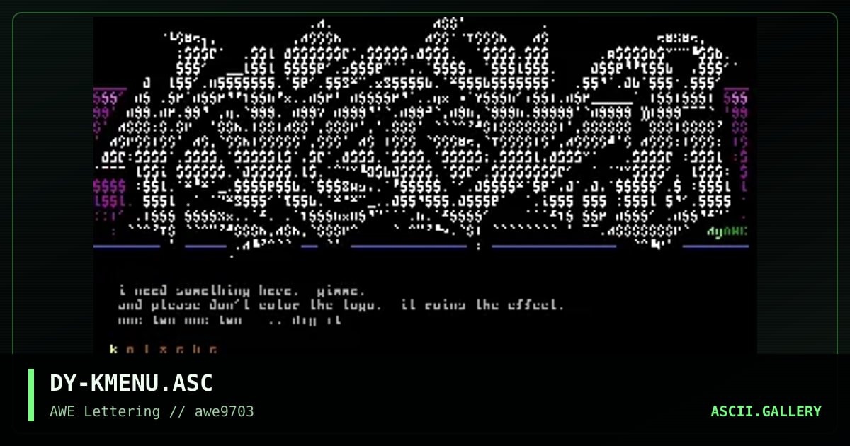 Kolsche, by discyple, 1997