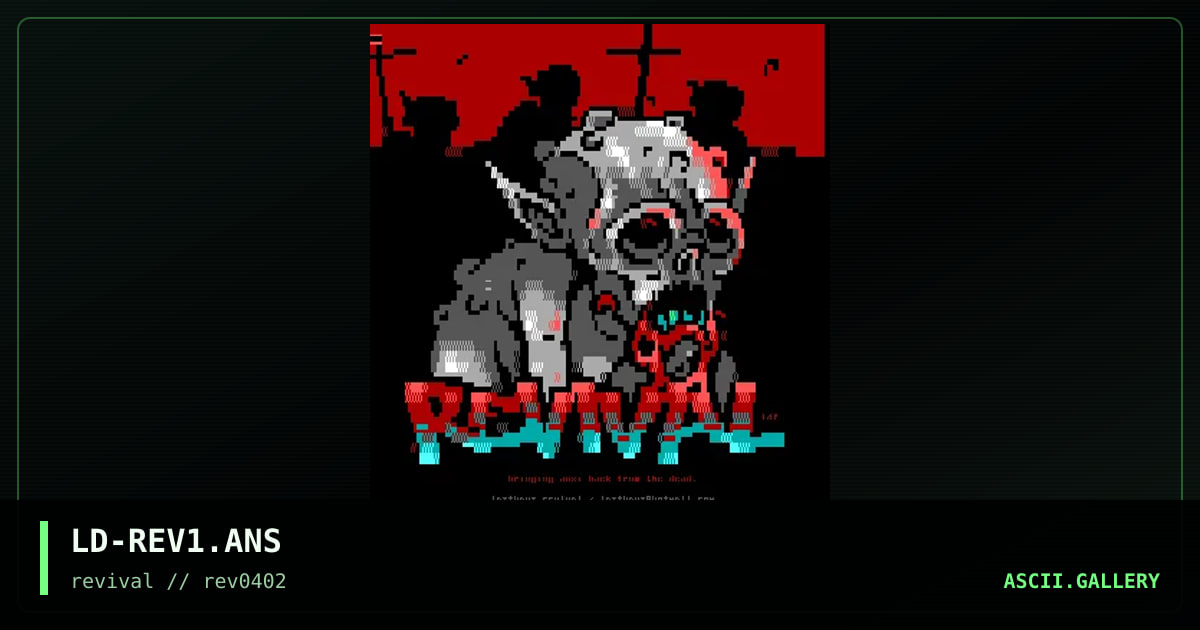 Revival, by lazthaus, 2002