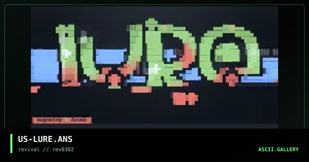 Lure, by magnatop, davek, 2002