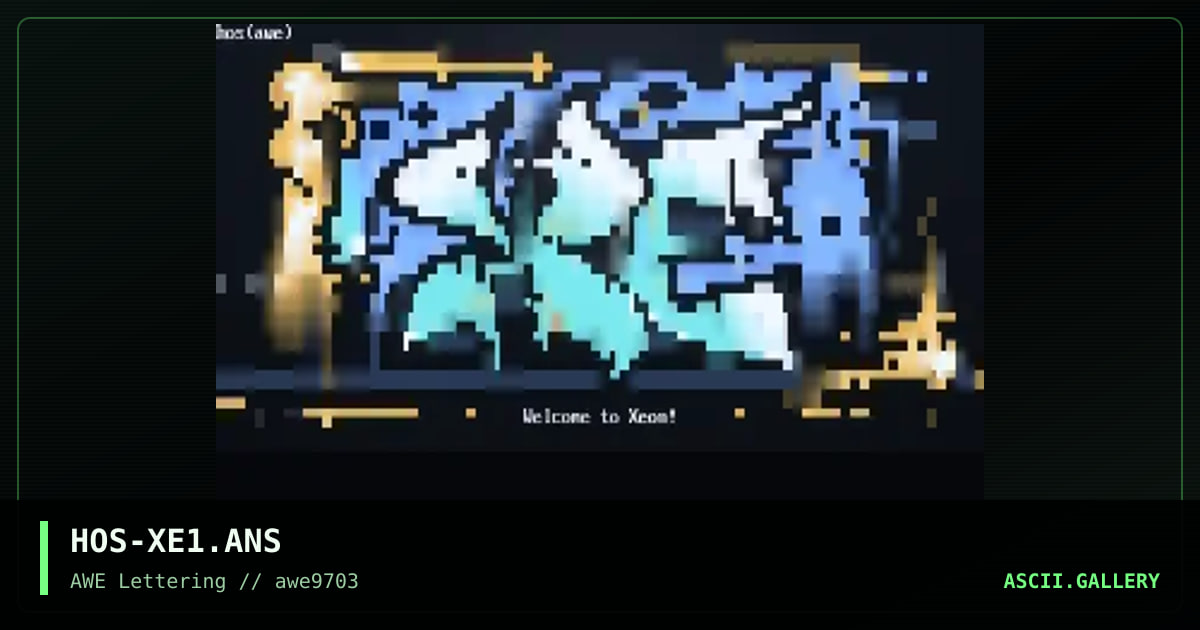 Xeon, by hos, 1997