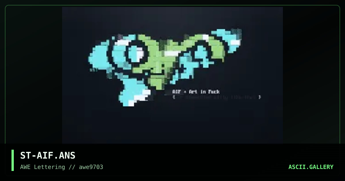 Art In Fuck, by splatt, 1997