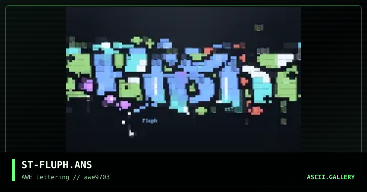 Fluph, by splatt, 1997