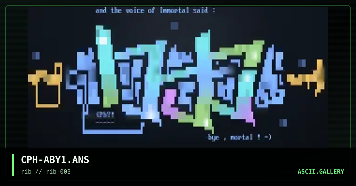 CPH-ABY1.ANS, by cyberpunch, 1997