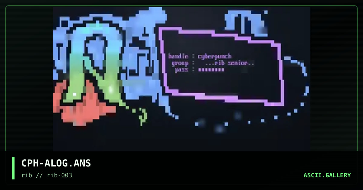 CPH-ALOG.ANS, by cyberpunch, 1997